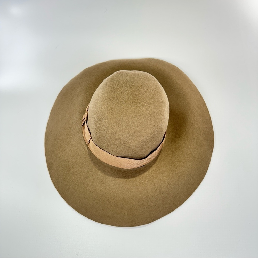 Stetson Women’s Soft Wide Brim Wool Felt Hat Tan Large - Picture 2 of 14
